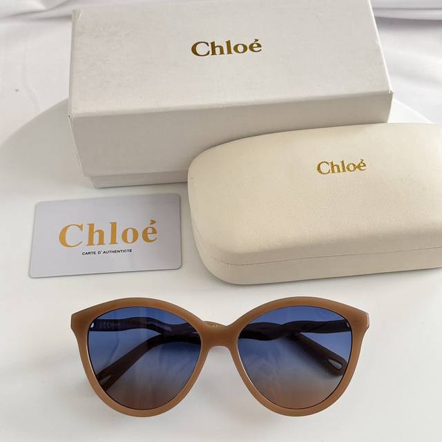 新款 现货 Chloe蔻依专柜ch0087S女式时尚太阳镜新款大框墨镜